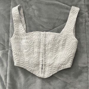 SIZE 0 WHITE PRINCESS POLLY CORSET